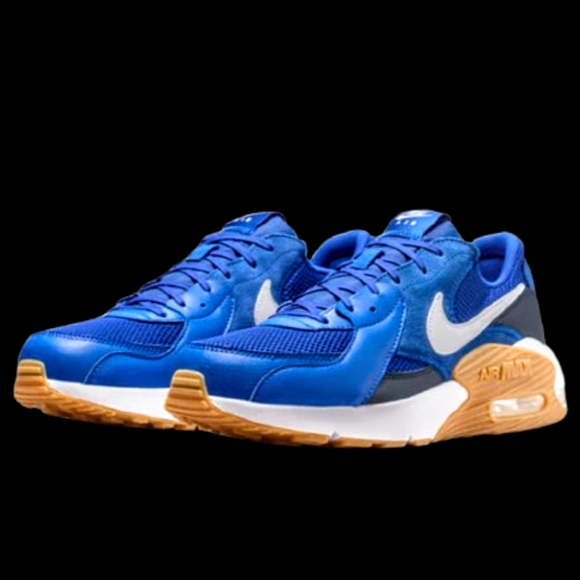 Nike Air Max Excee Running Mens Size 10 Racer Blue Obsidian White Gum Brown